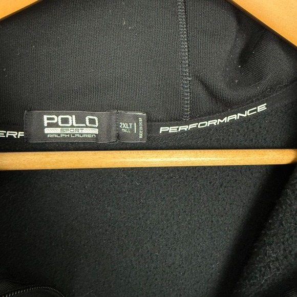 Polo by Ralph Lauren Black Zip-Up Hoodie - Picture 4 of 12